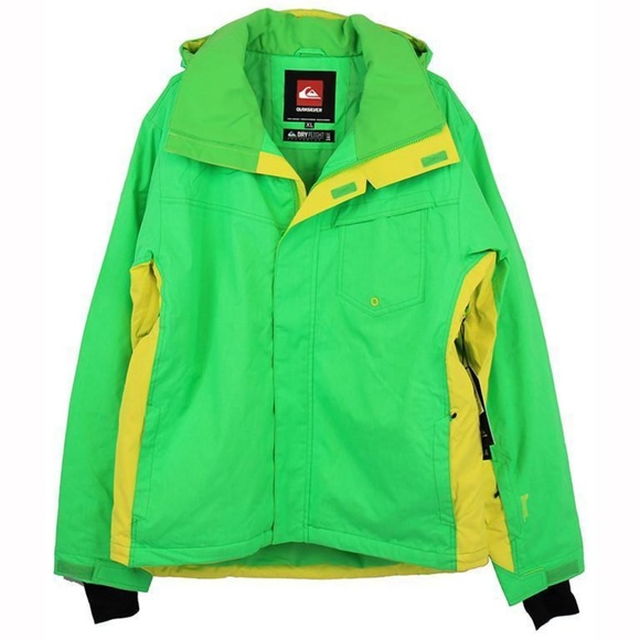 Quiksilver Women's 10K Green Snowboard Jacket XS - Picture 1 of 3